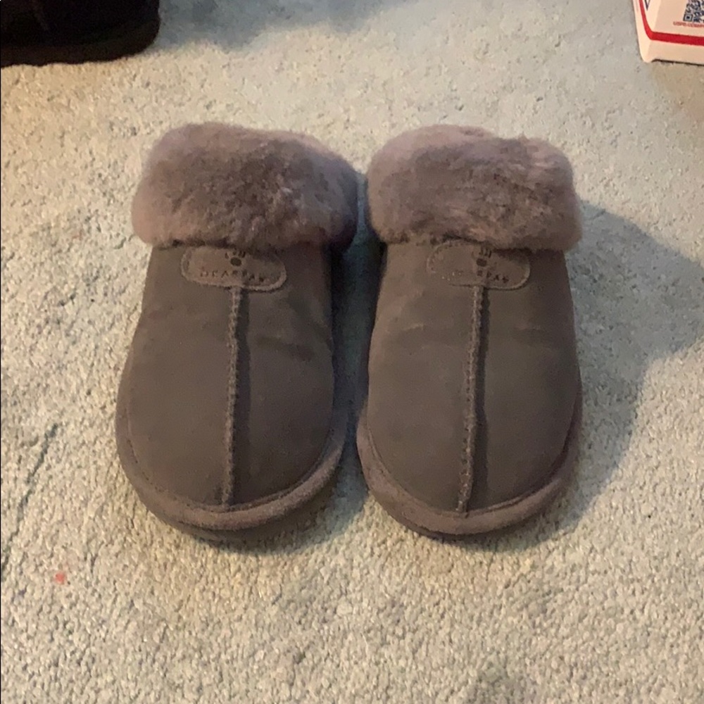 Gray bear paw slides